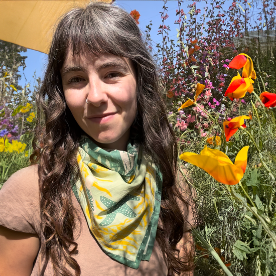 Organic Fair Trade Bandana by Mustard Beetle