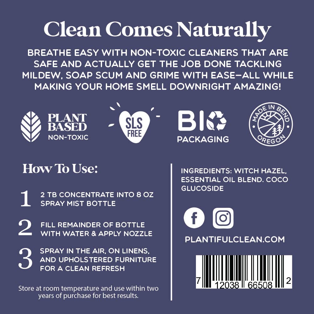 Room & Linen Refresh Concentrate 2x: Basil & Lime