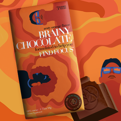 Functional Chocolate | Brainy Chocolate: Zesty Orange