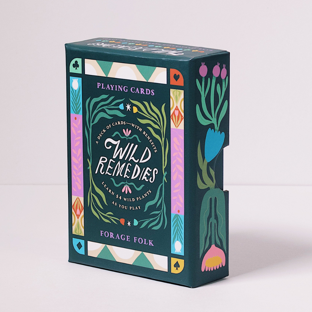 Wild Remedies Herbal Playing Cards by Forage Folk