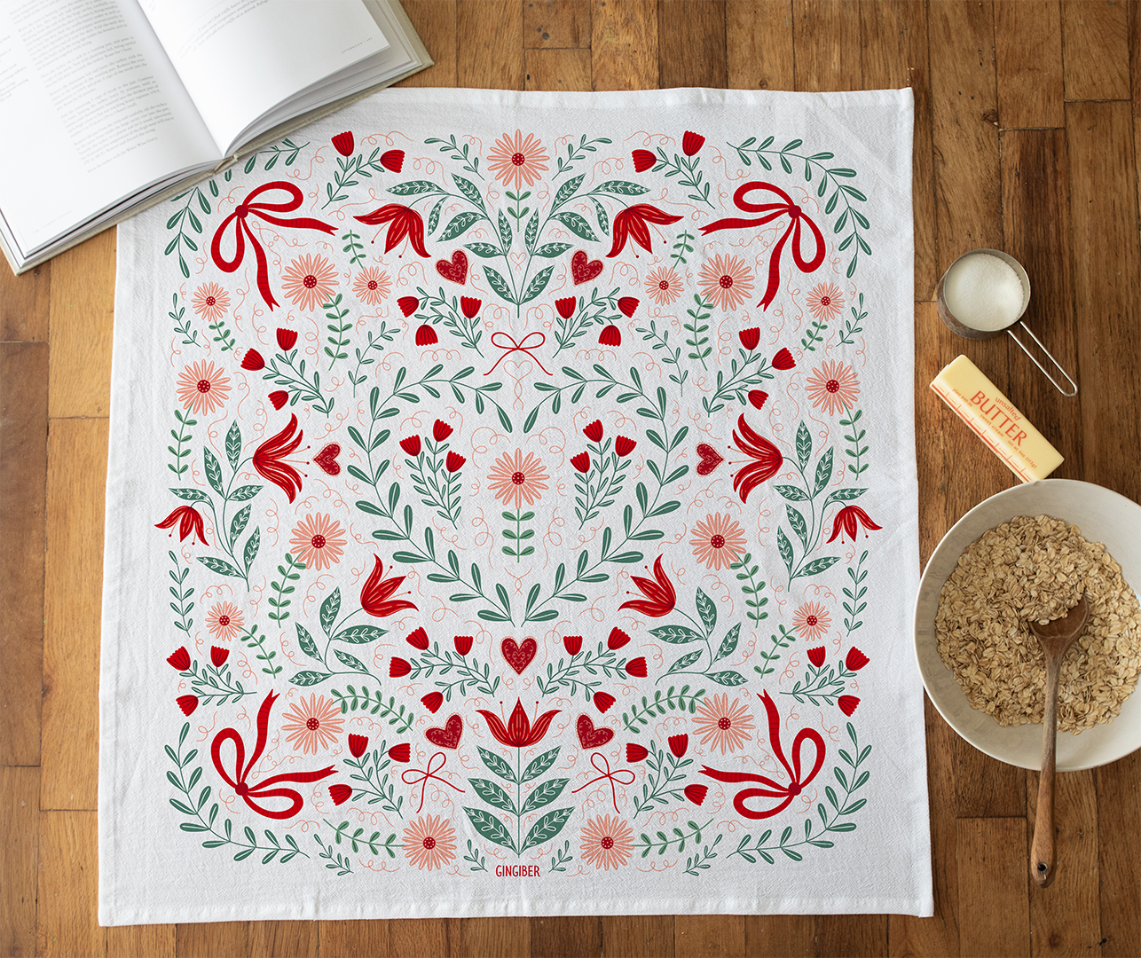 Sweetheart Tea Towel