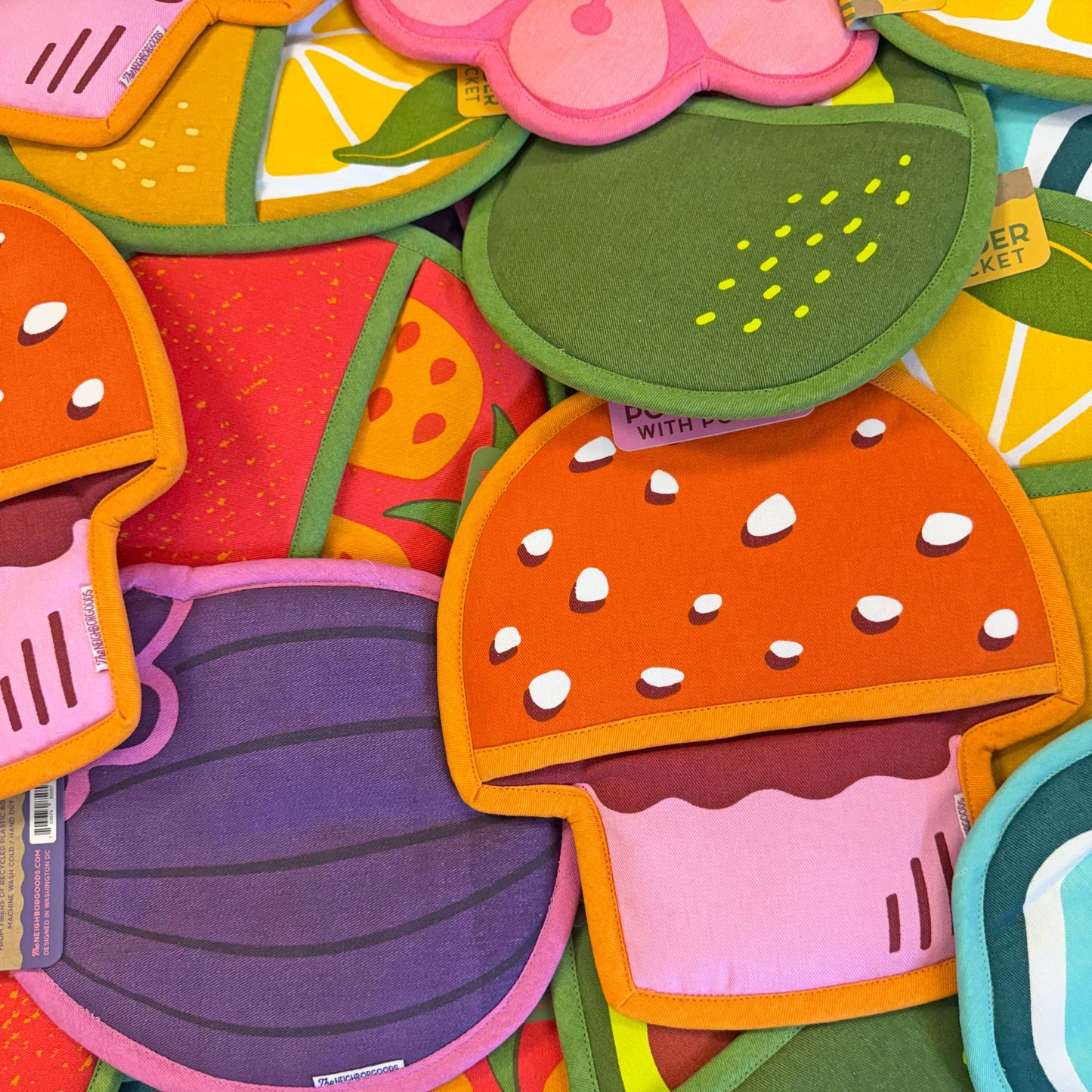 Foody Pot Holder with Pocket