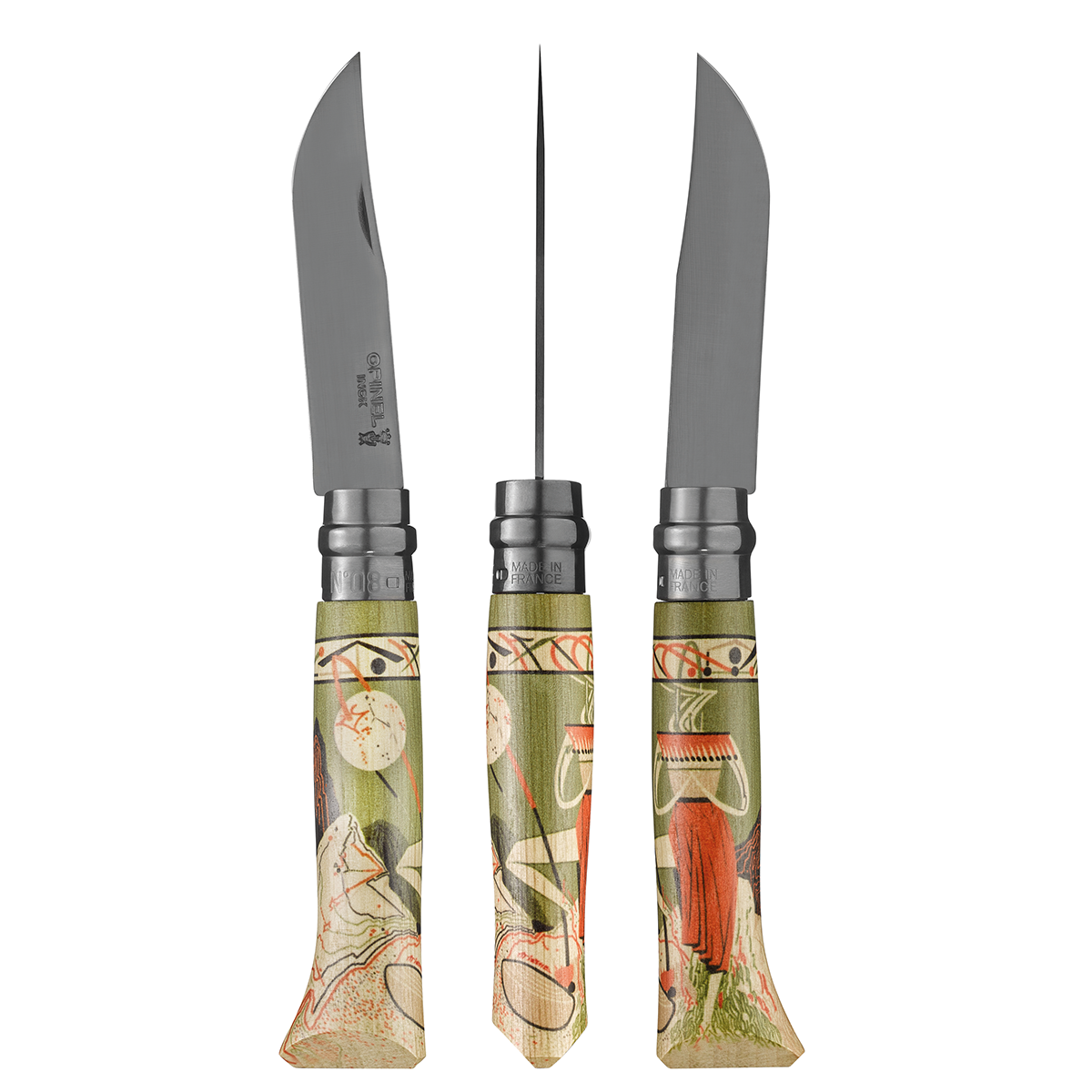 Opinel - No.08 Limited Artist Edition Nature | Mioshe