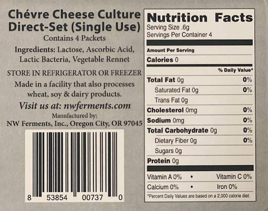 Chèvre Cheese Starter