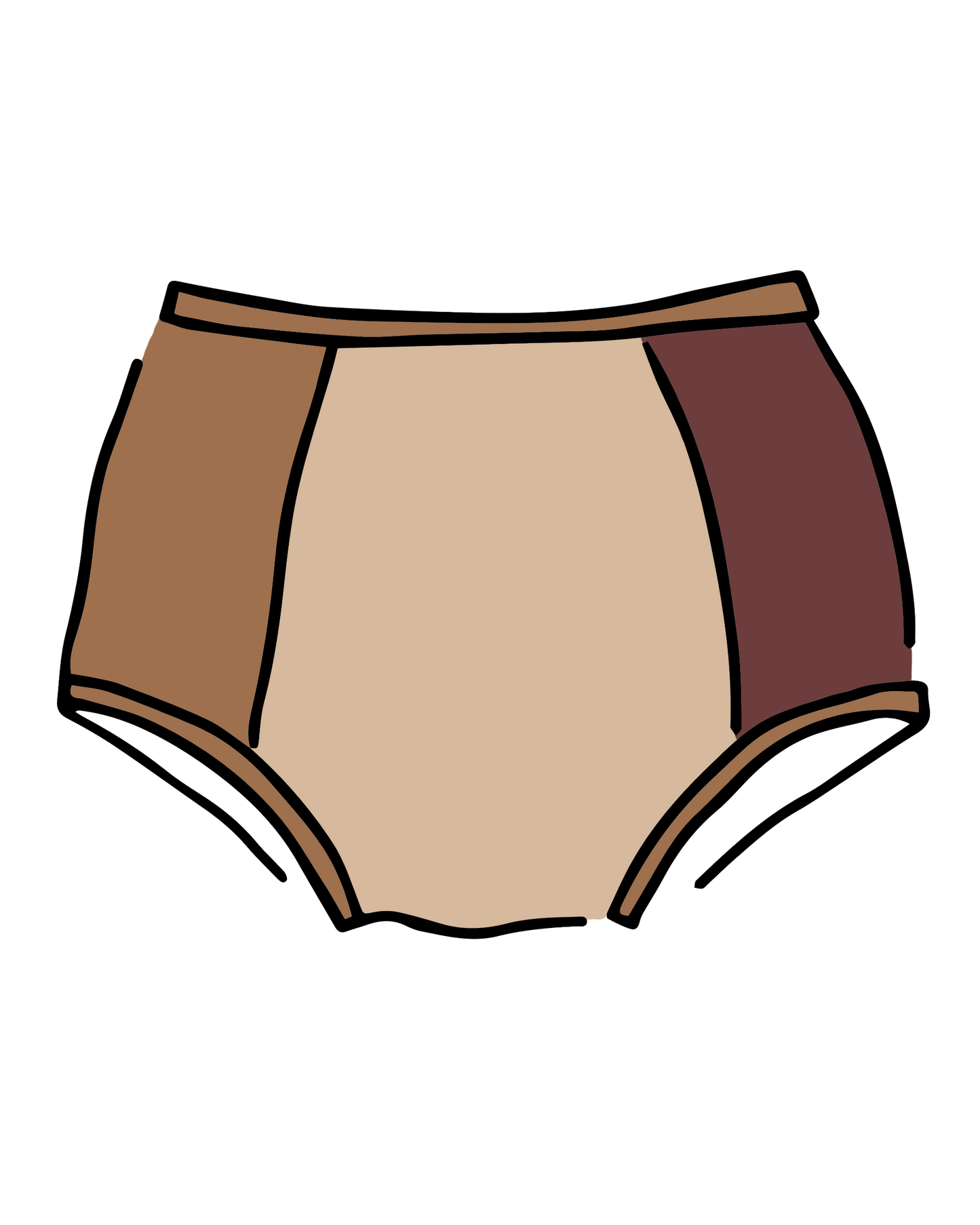 Organic Original Underwear | Rocky Road Panel