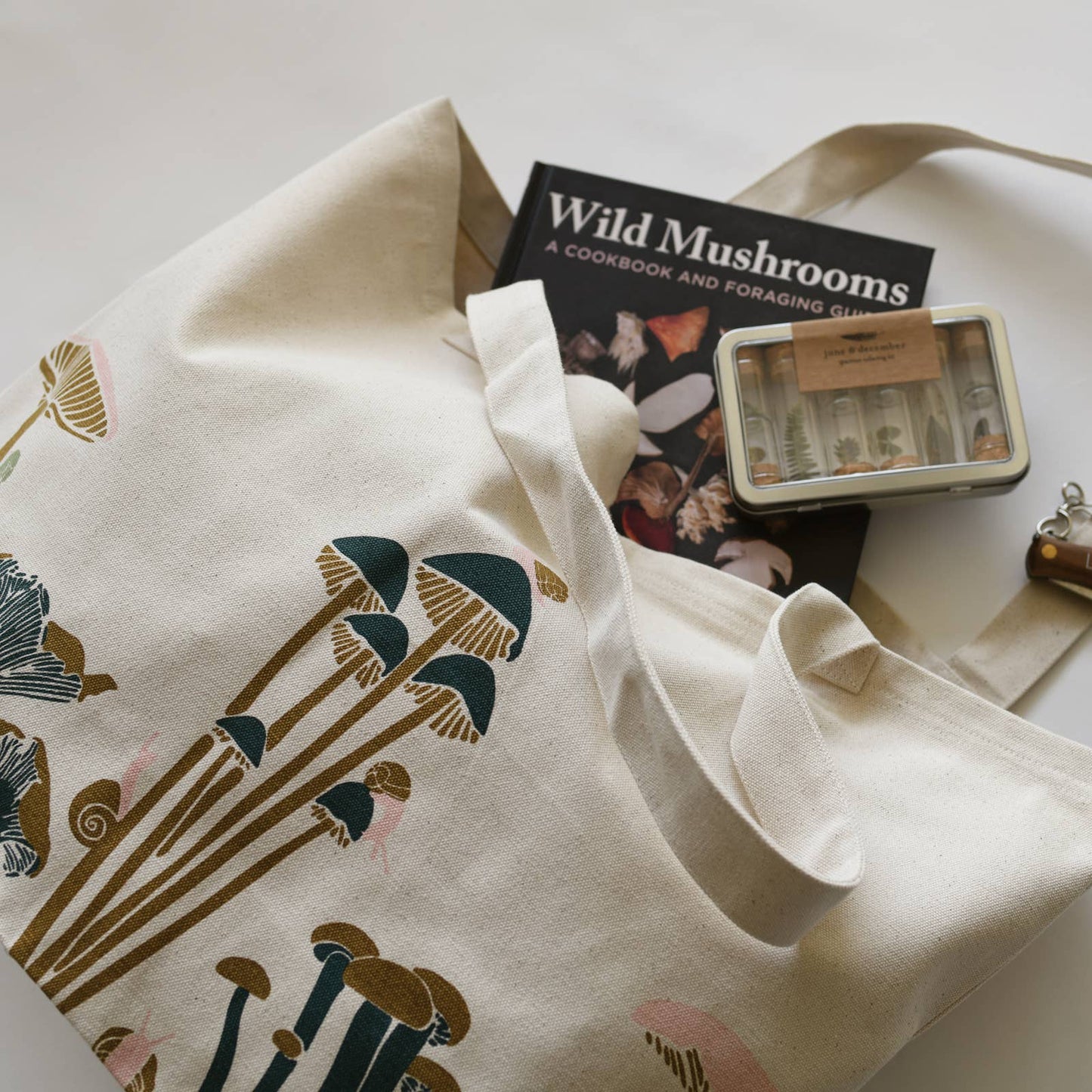 Mushroom Organic Market Tote Bag