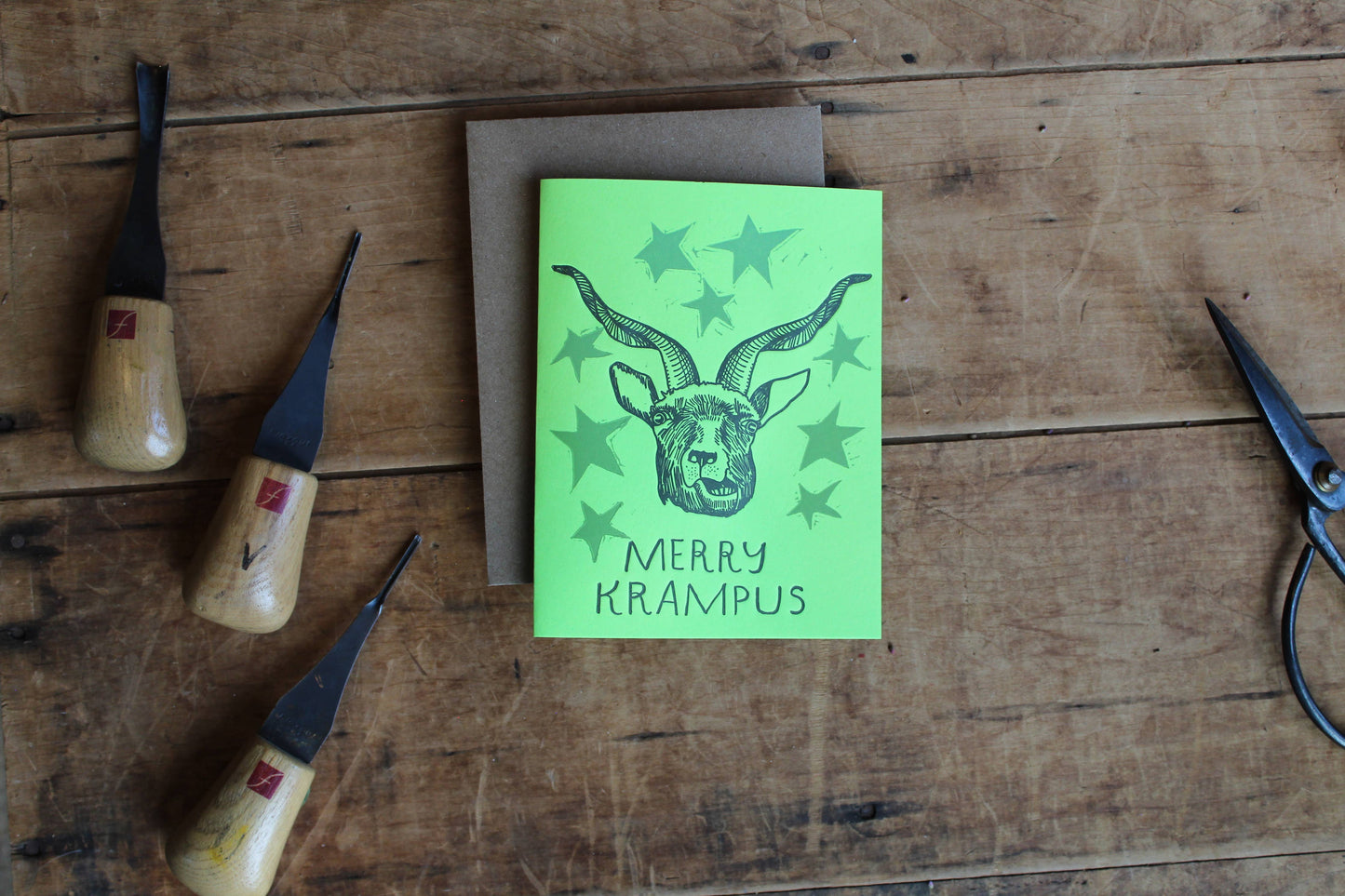 Merry Krampus Card