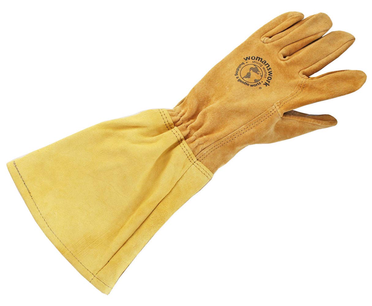 Leather Gauntlet Gloves