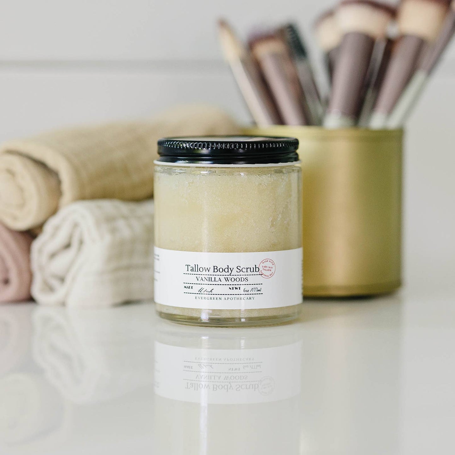 Tallow Body Scrub | Vanilla Woods
