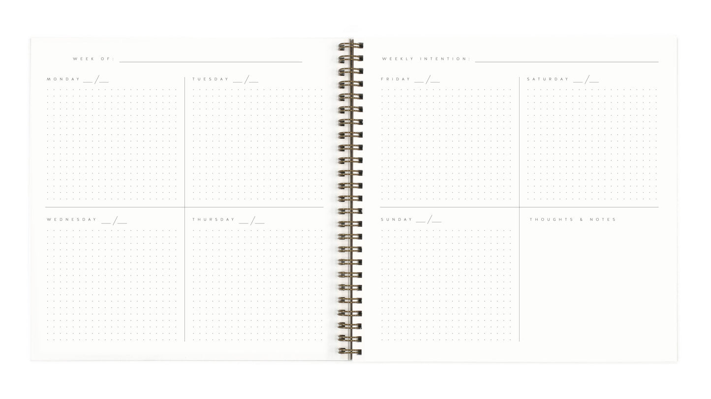 Upcycled Moon Phases Planner