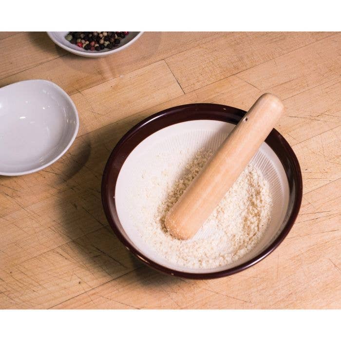 SuriBachi Japanese Mortar + Pestle Set