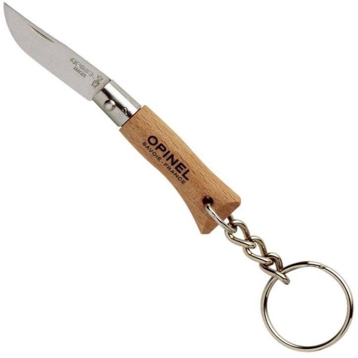 Stainless Steel Keychain Pocket Knife | No.02 by Opinel