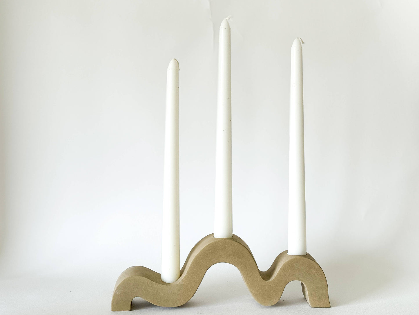 Wavy Candlestick Holder