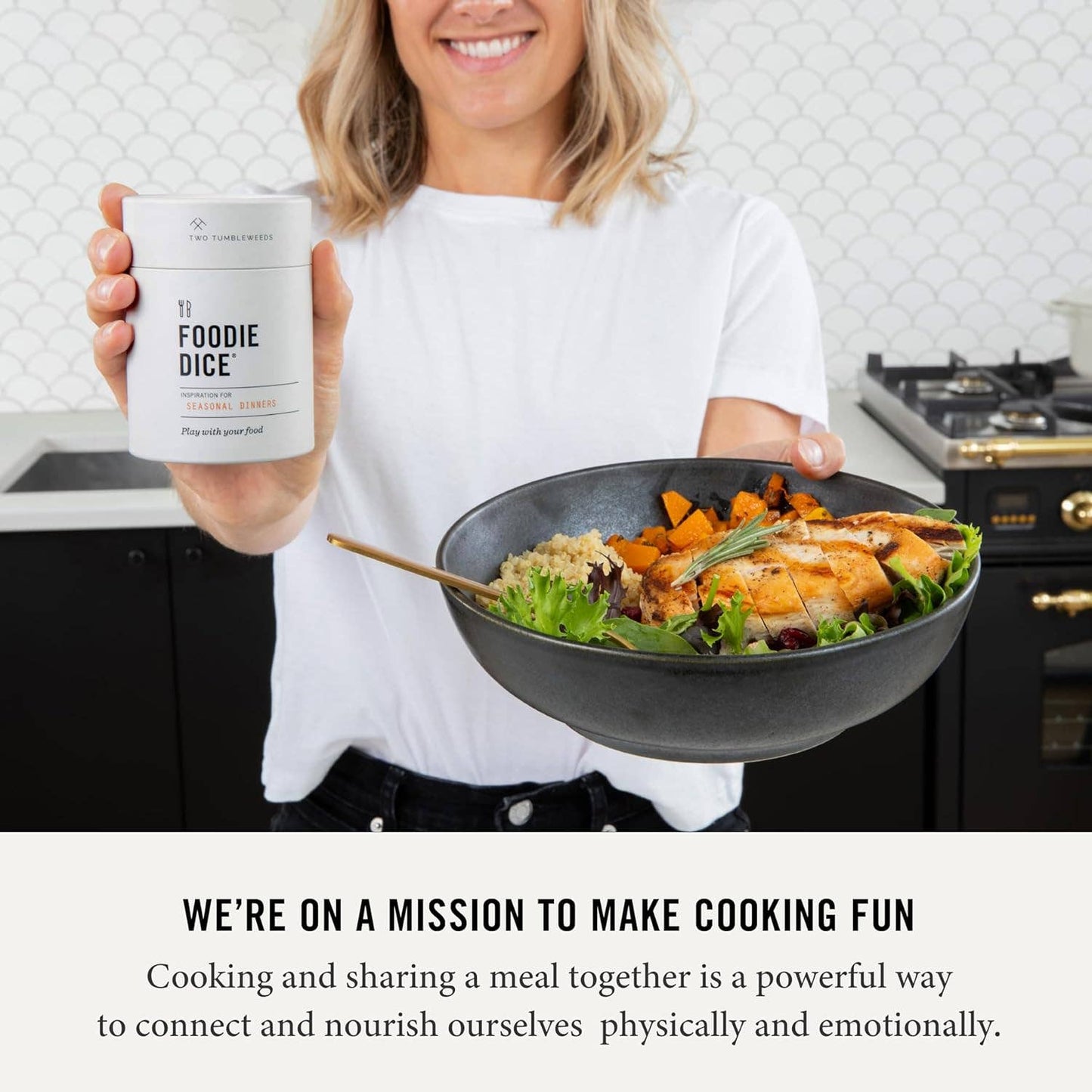 Foodie Dice | Inspiration for Seasonal Dinners