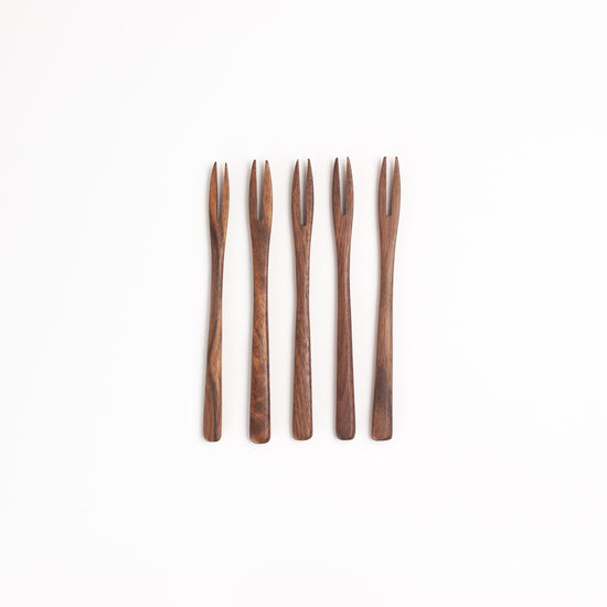 Walnut Wood Olive Pick