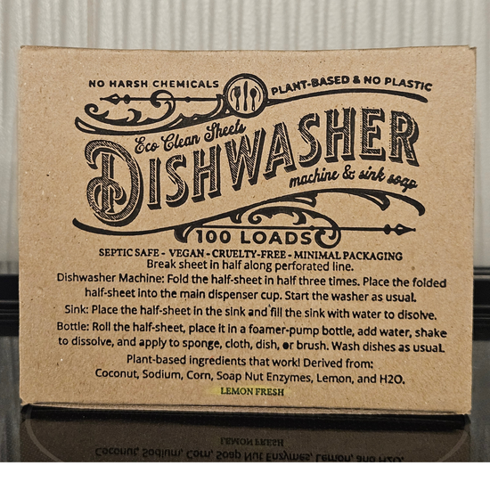 Dishwasher Sheets | 100 Load Box