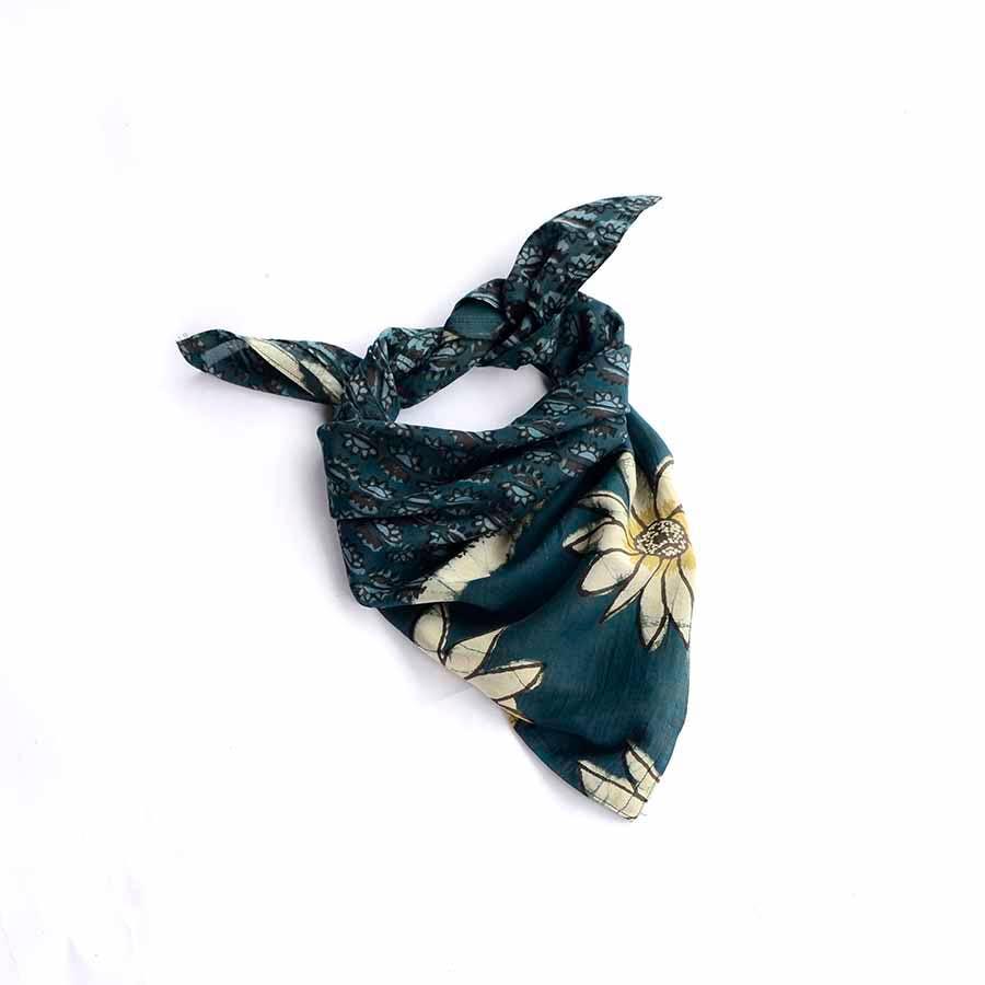 Block Print Head Scarf/Bandana | Jolly
