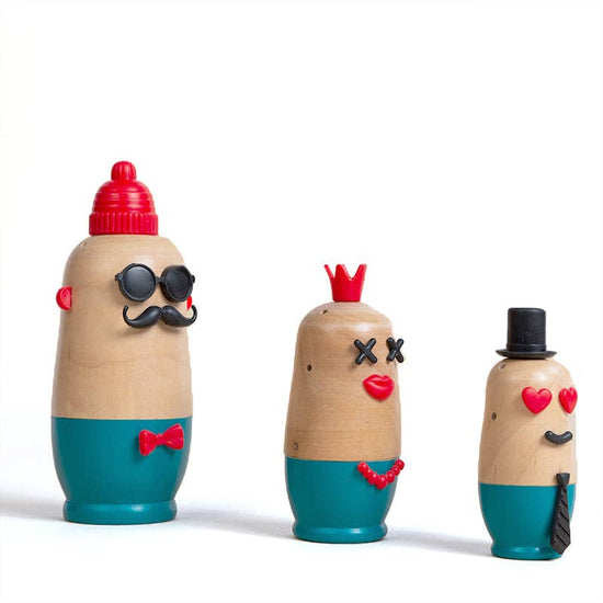 My 3 Yoshka Wooden Playset