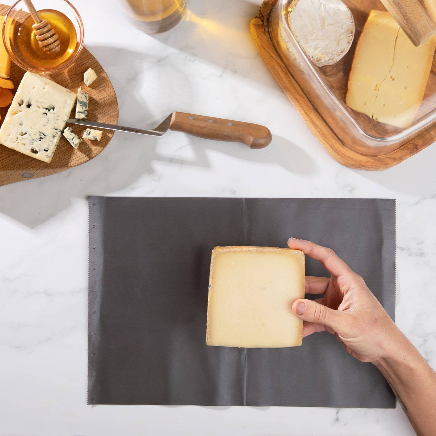 Reusable Cheese Storage Sheets