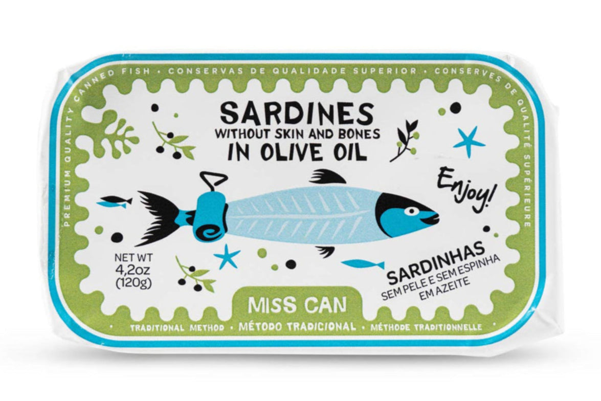 Sardines in Olive Oil by Miss Can