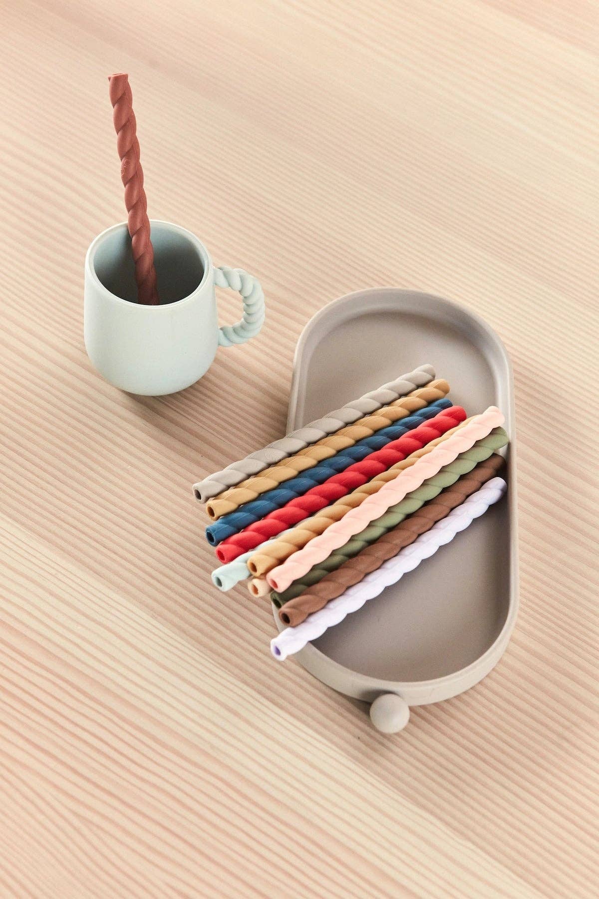 Mellow Silicone Straw Sets