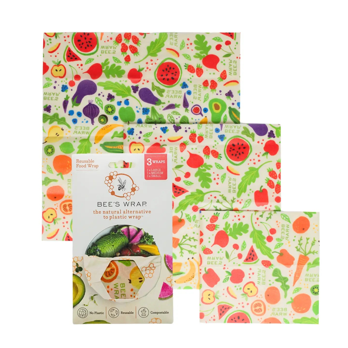 Bee's Wrap - Food Wraps | Assorted 3ct