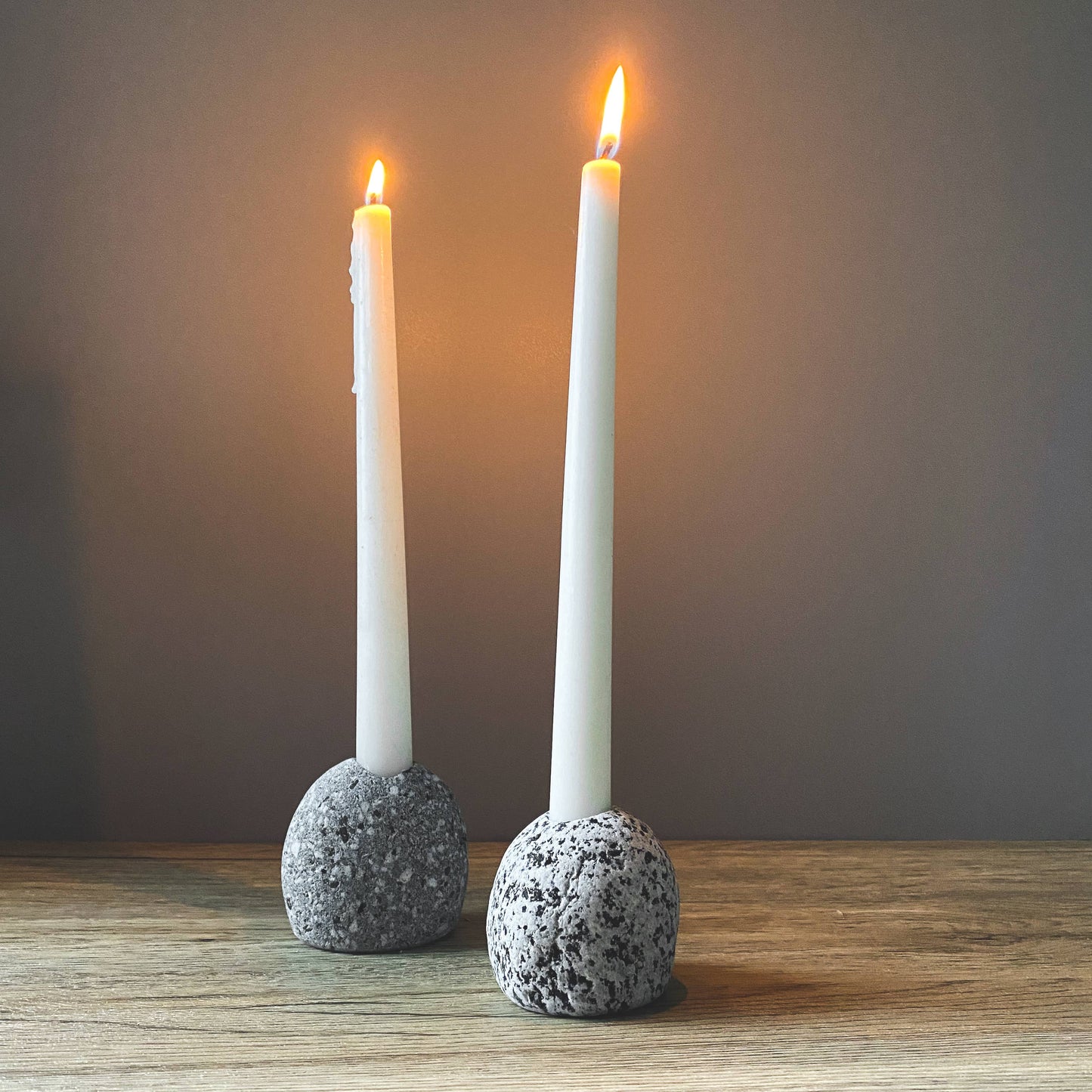 Stone Candle Holder