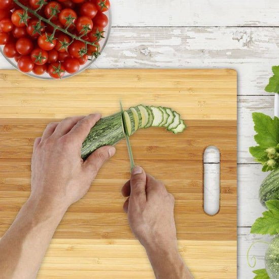 Two-Tone Bamboo Cutting Board