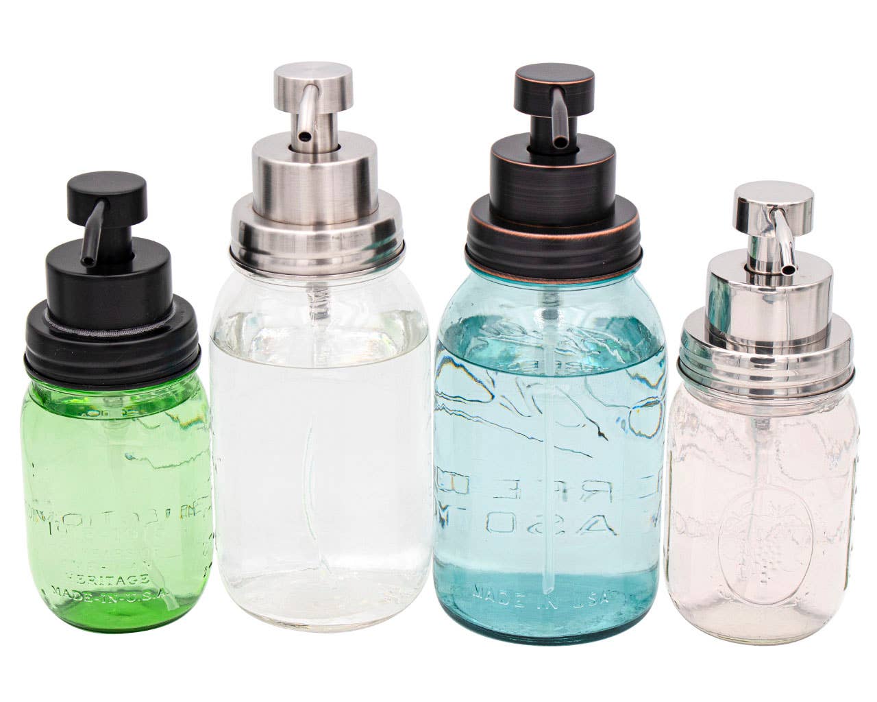 Foaming Soap Pump Regular Mouth: Satin