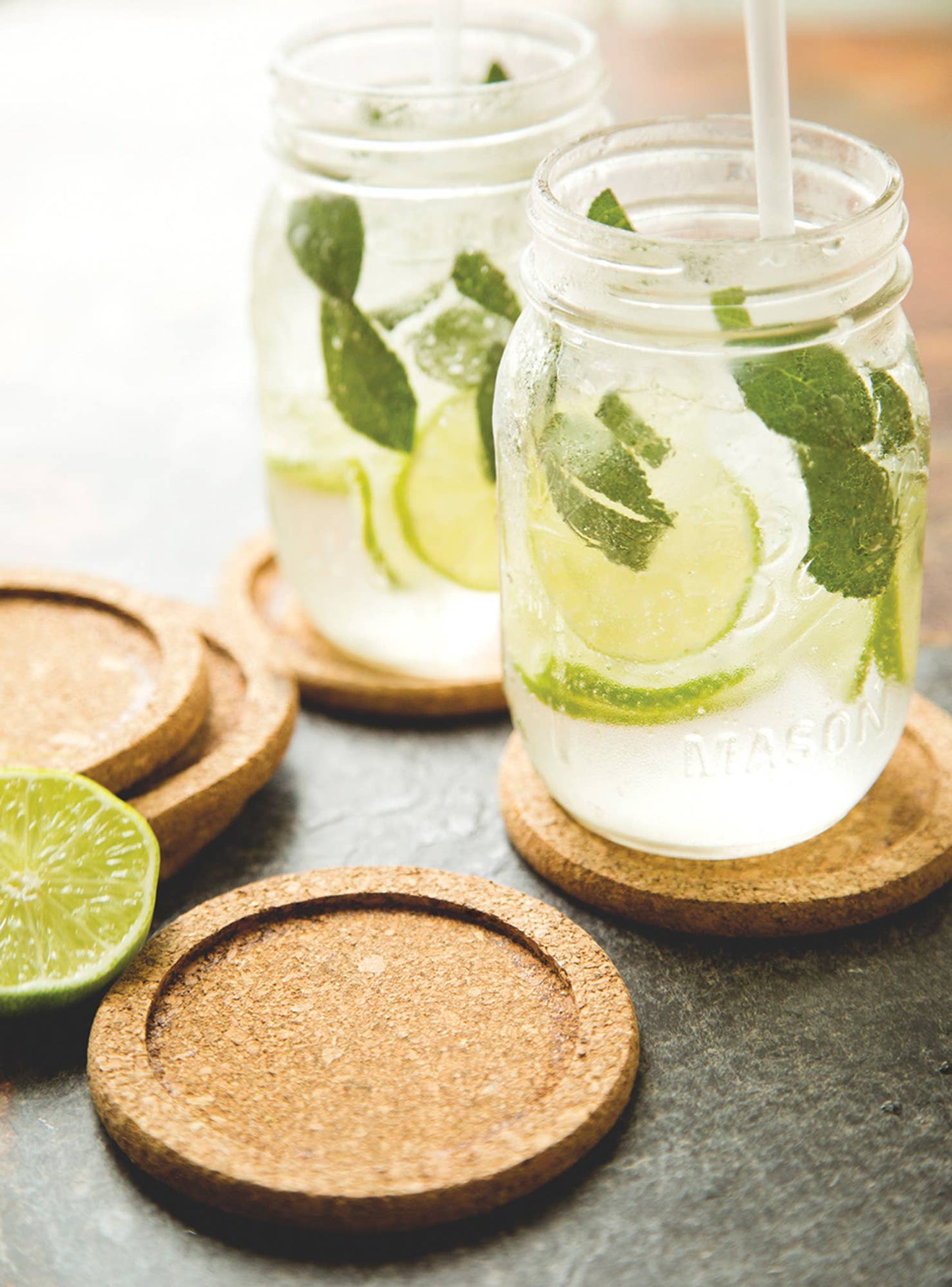 Individual Cork Coasters