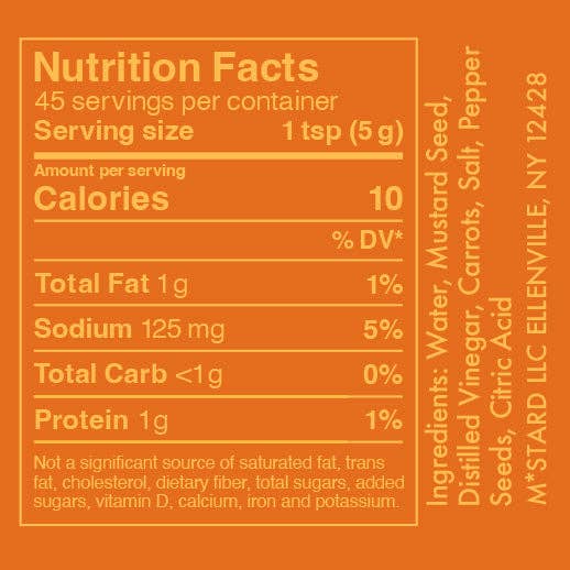 M*STARD | Spicy Carrot
