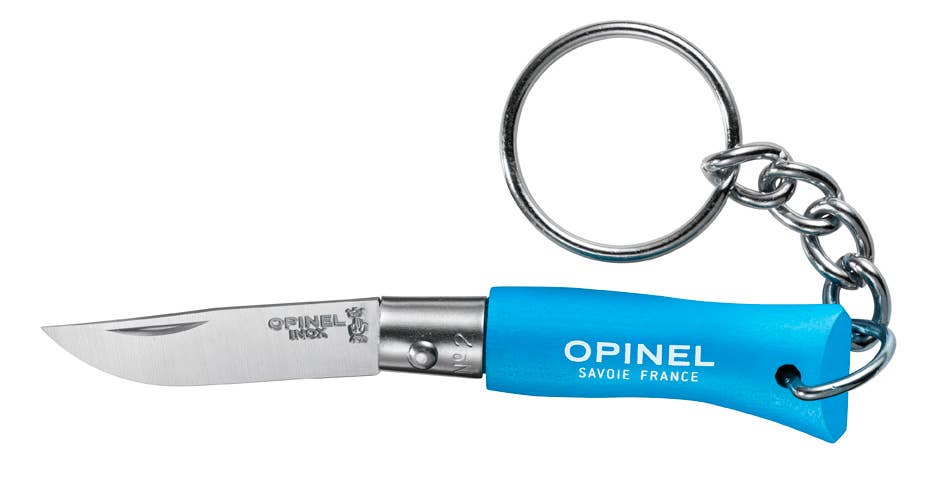 Stainless Steel Keychain Pocket Knife | No.02 by Opinel