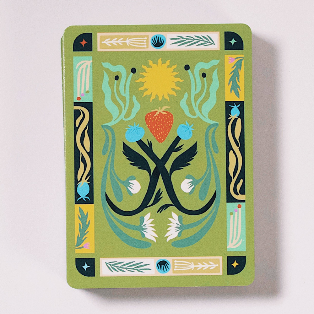 Forest Feast Edible Plant Card Deck by Forage Folk