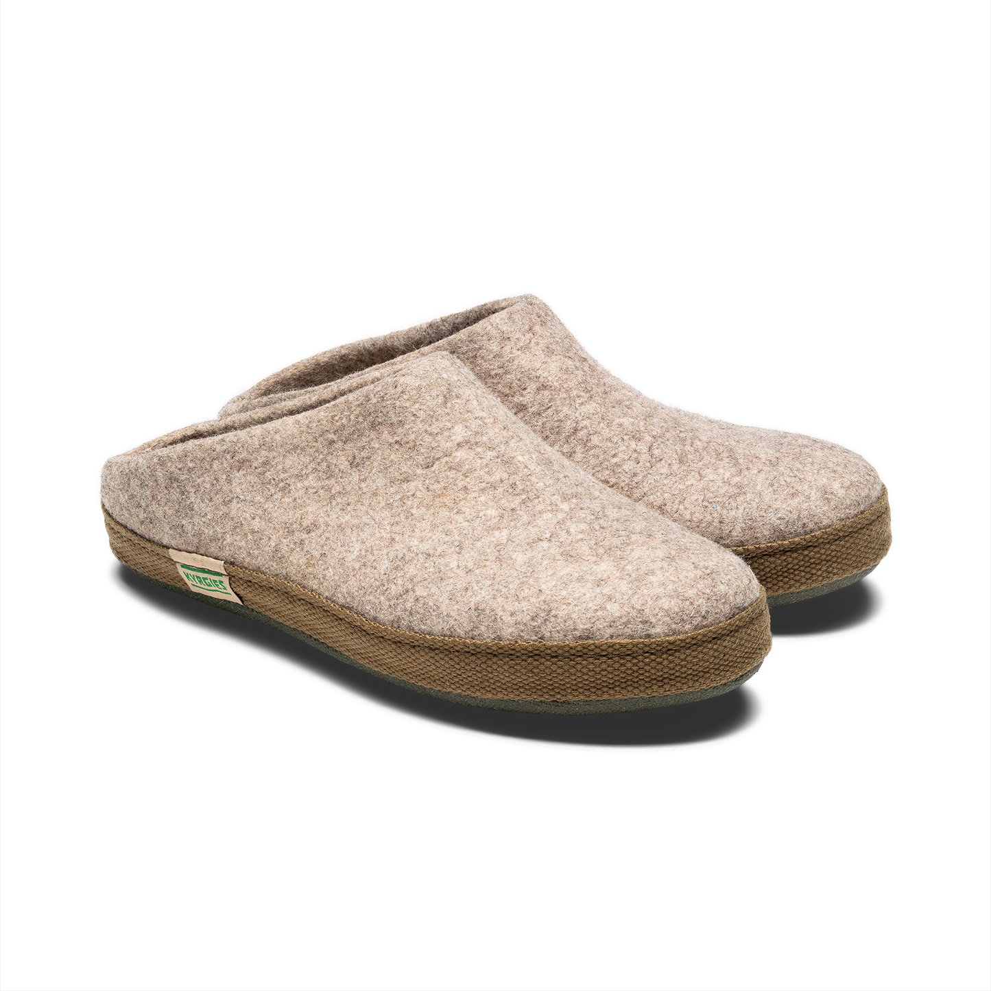Oatmeal Bishkek Kicks Slippers by Kyrgies