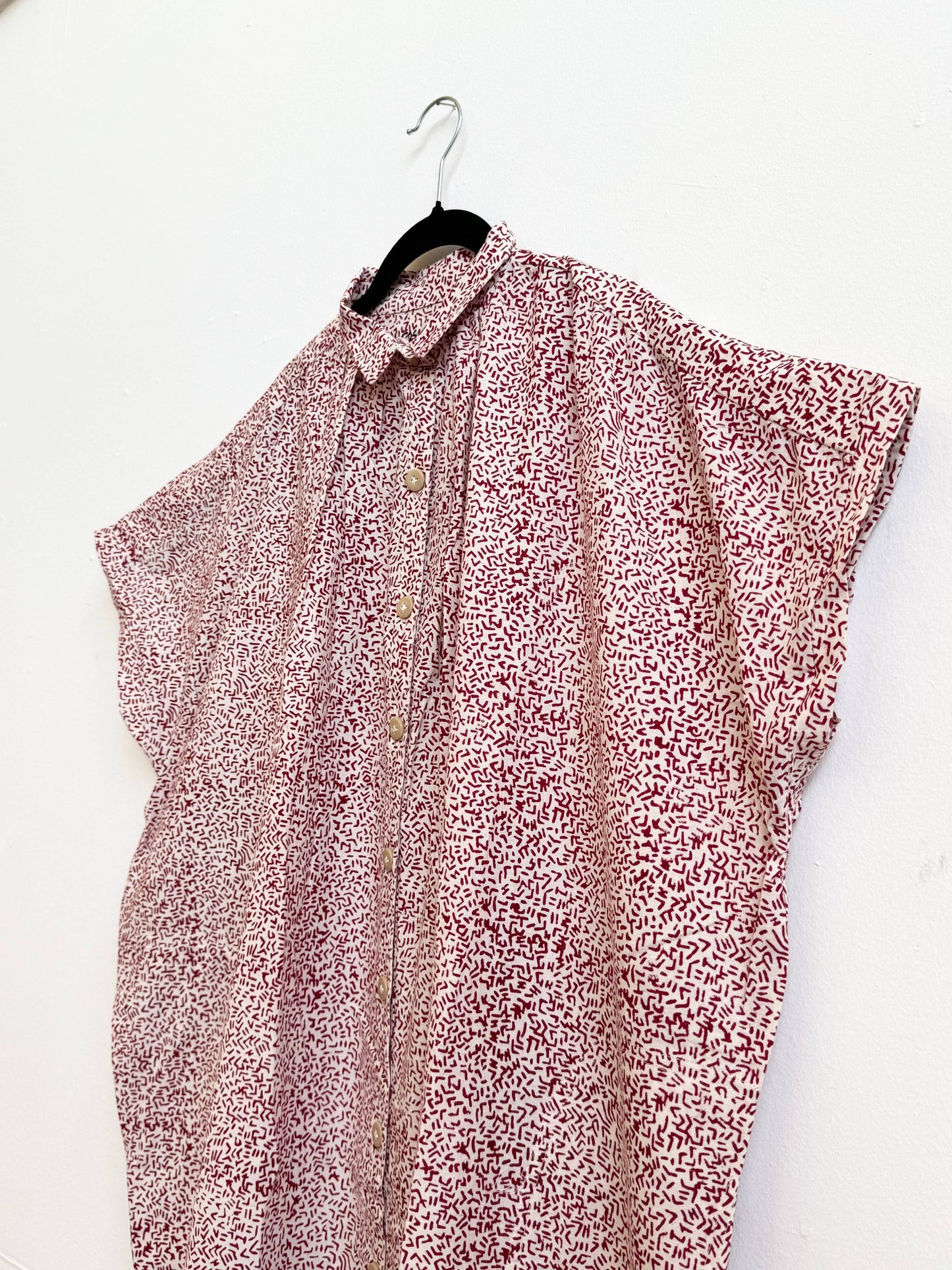 Block Printed Dress | Elise Madder Vibe