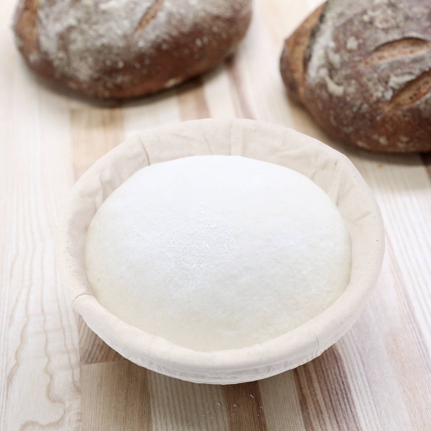 Round Proofing Basket + Liner
