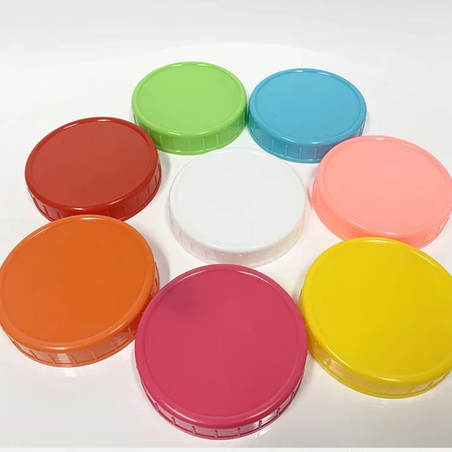 Colored Mason Jar Lid | Wide Mouth