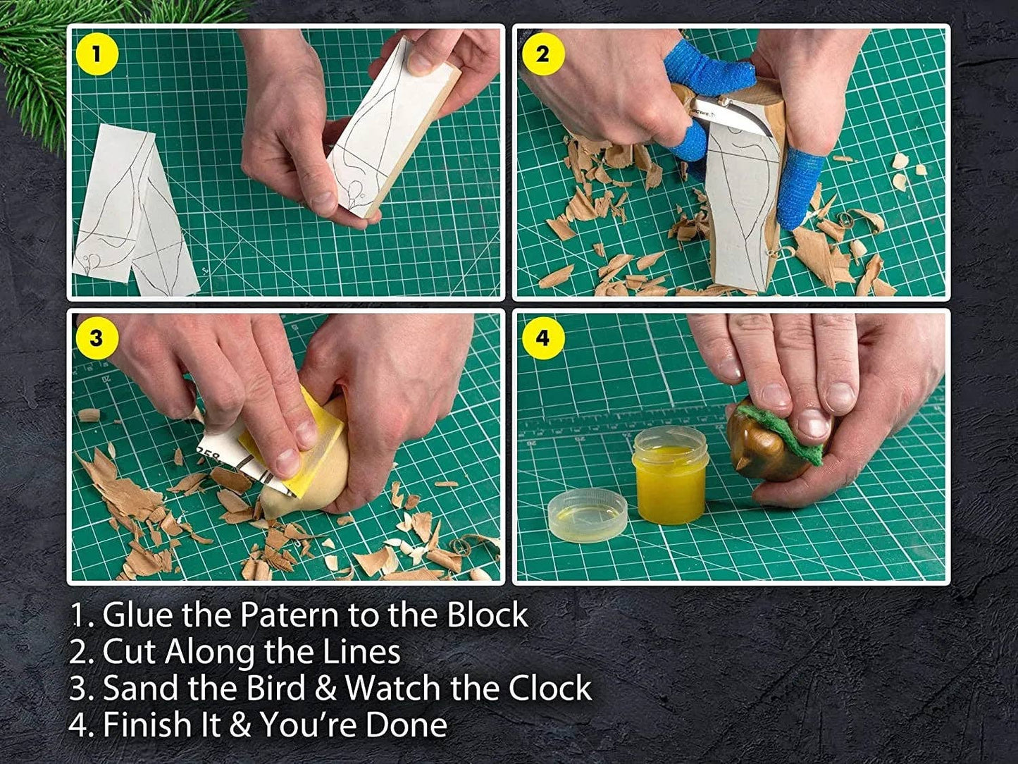 Bird Whittling Starter Kit