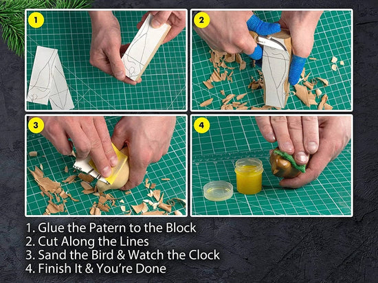 Bird Whittling Starter Kit