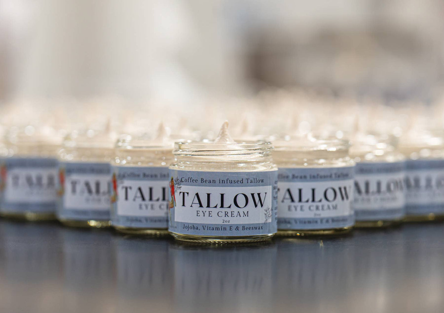 Coffee-Infused Tallow Eye Cream