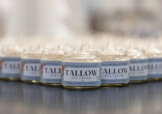 Coffee-Infused Tallow Eye Cream