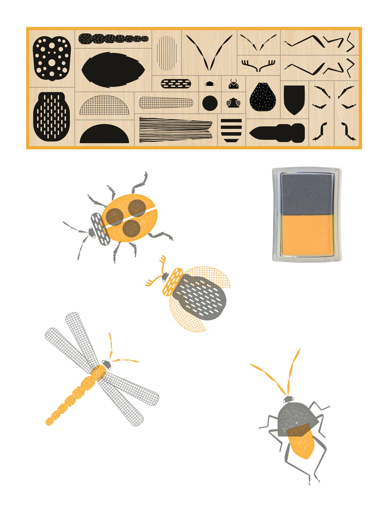 Stamp Bugs Kit