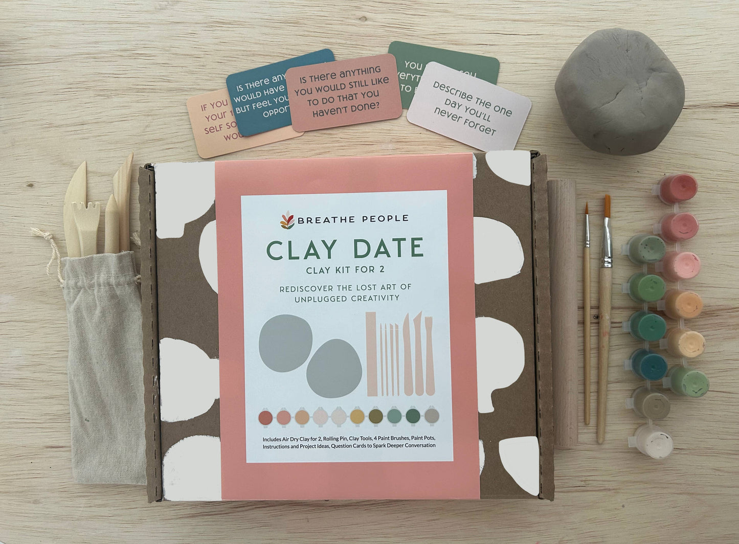 Breathe People - Clay Date Night Kit for Two