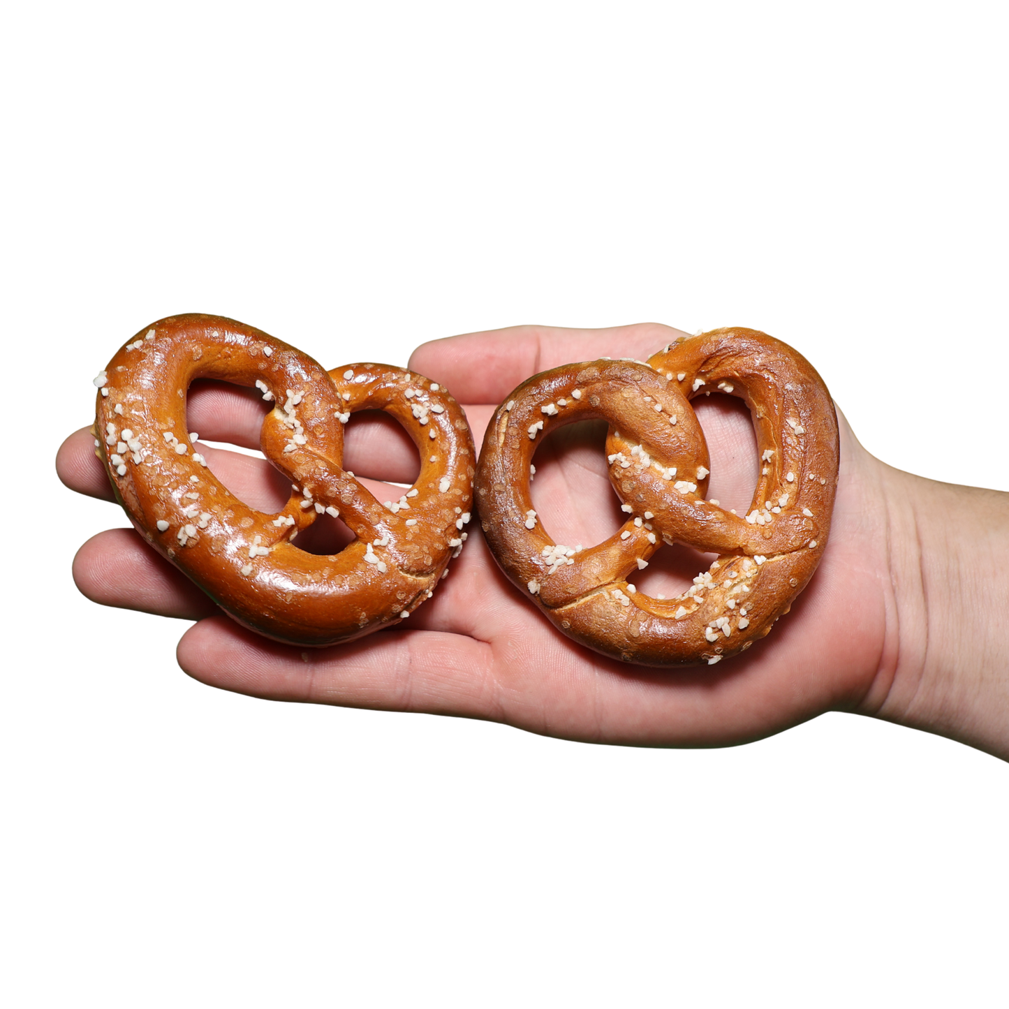 Salted Sourdough Pretzels