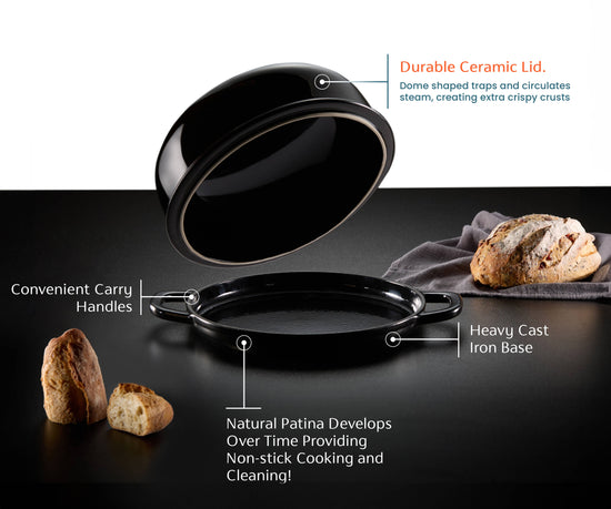 Enameled Cast Iron Bread Oven