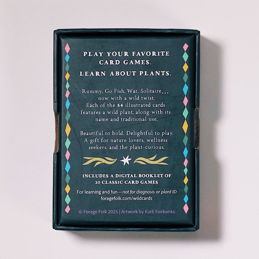 Wild Remedies Herbal Playing Cards by Forage Folk