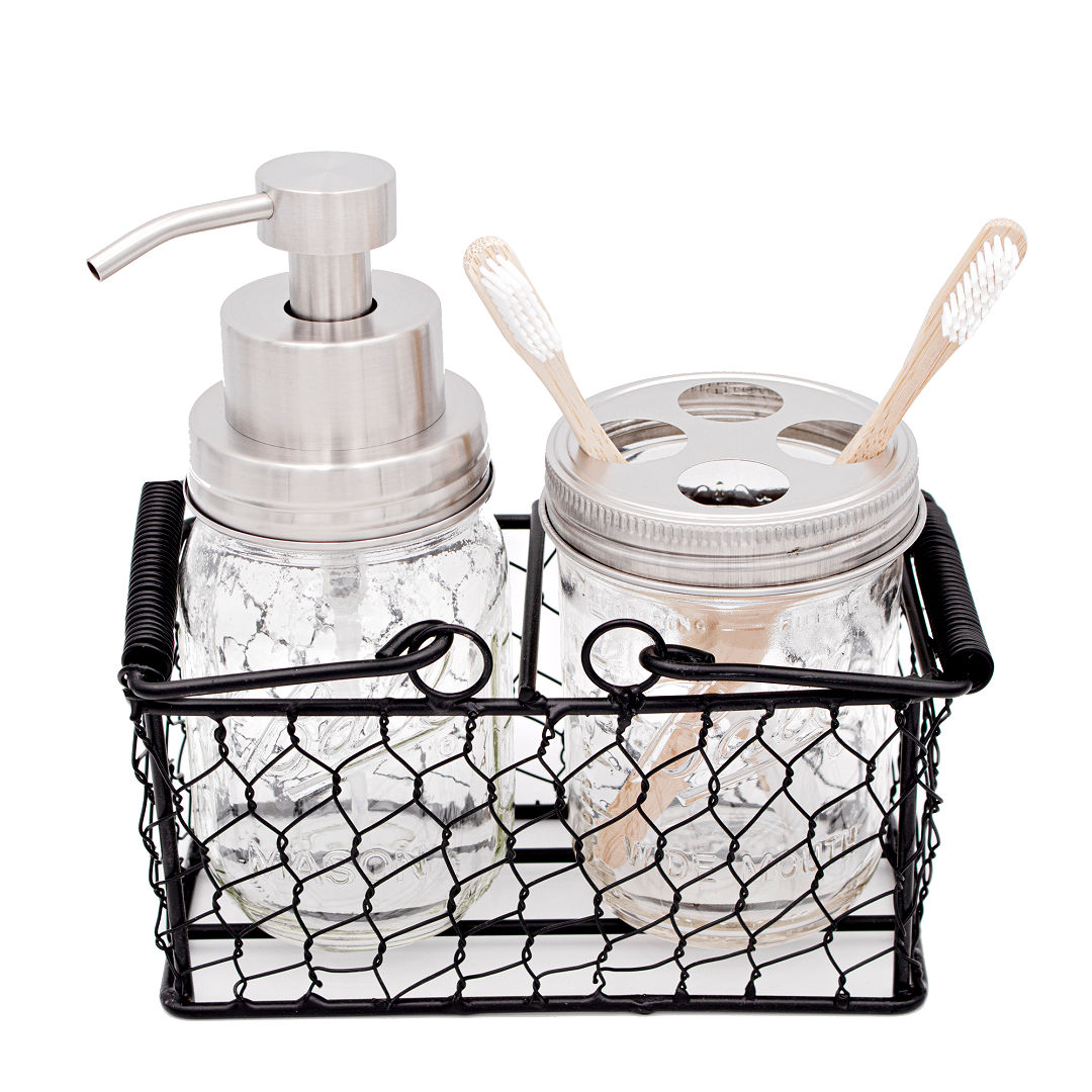 Foaming Soap Pump Regular Mouth: Satin