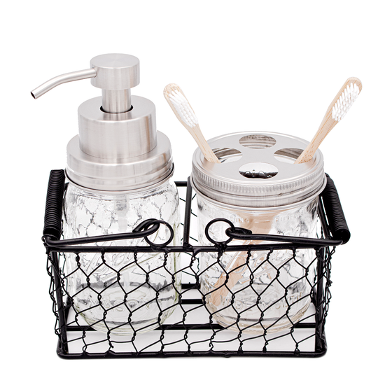 Foaming Soap Pump Regular Mouth: Satin