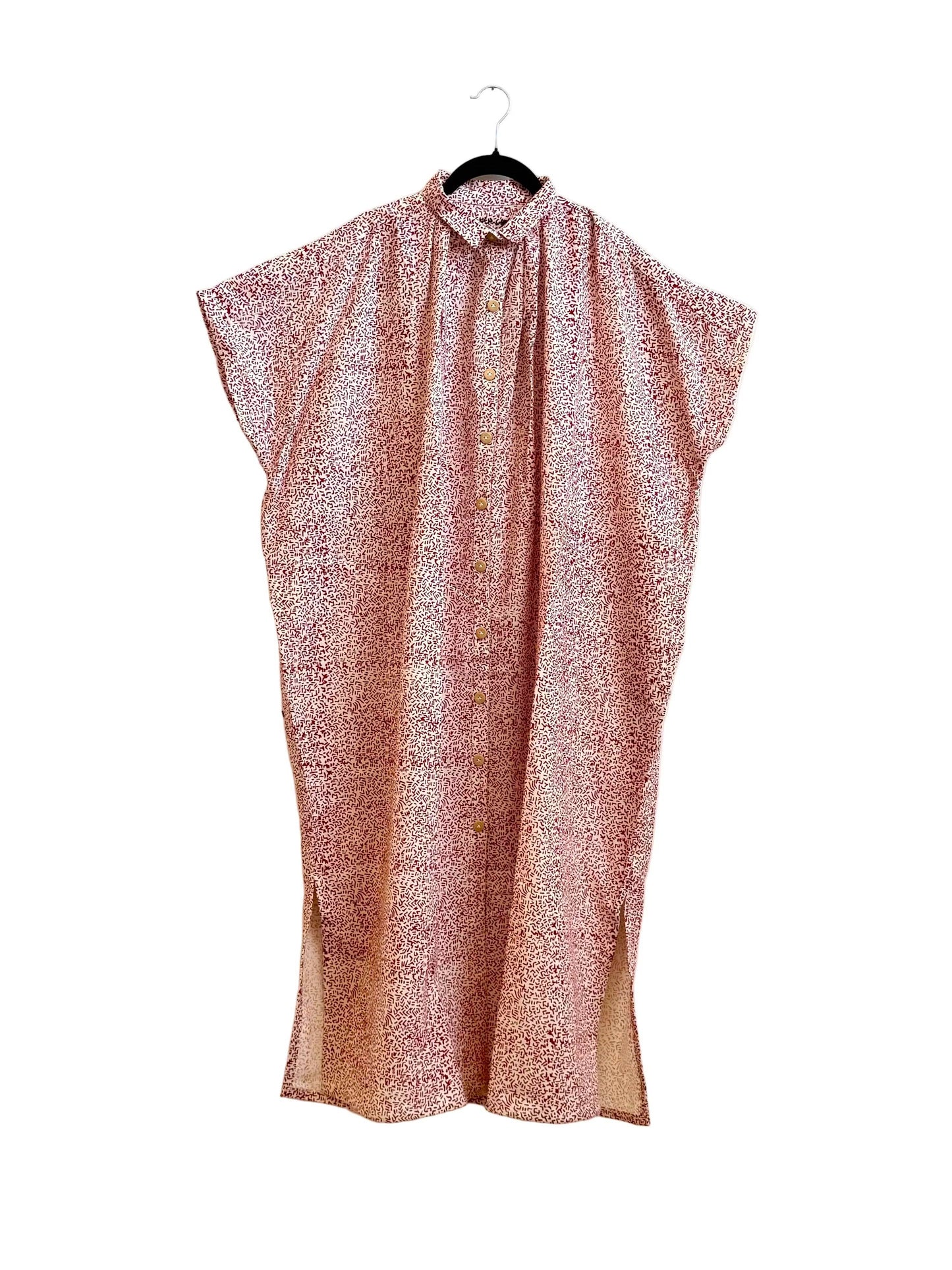 Block Printed Dress | Elise Madder Vibe