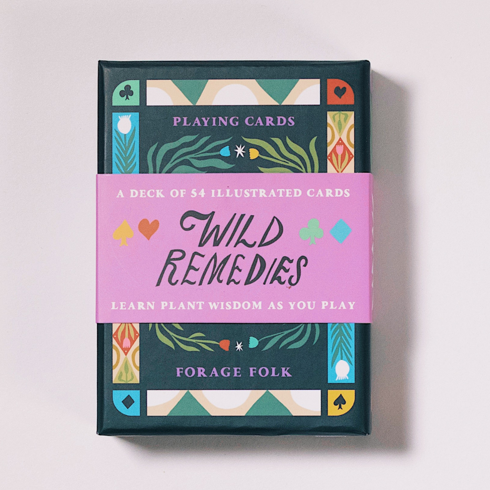Wild Remedies Herbal Playing Cards by Forage Folk